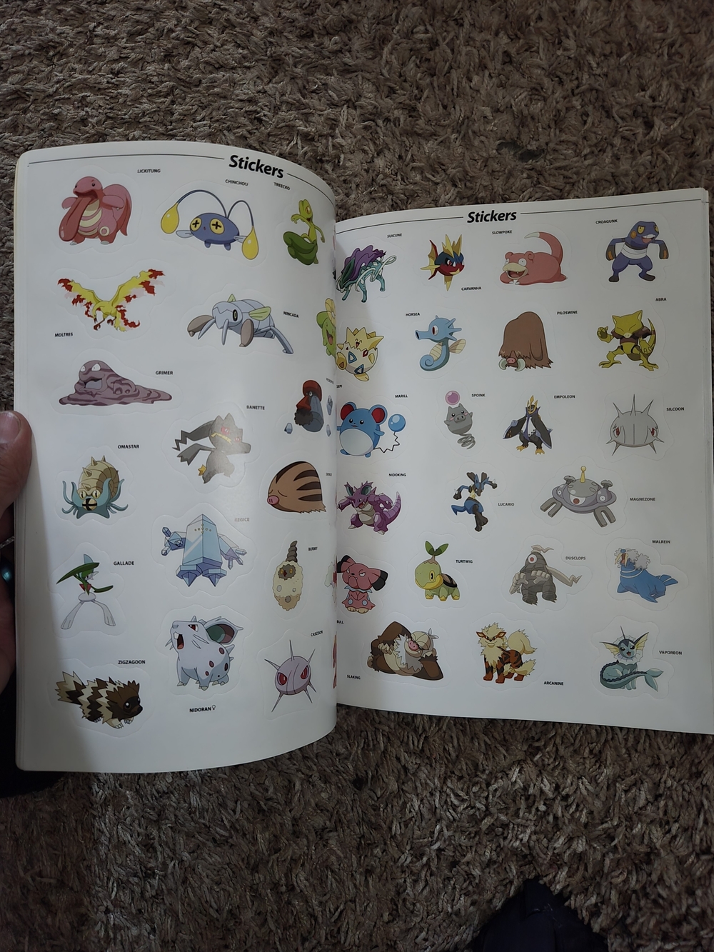 2007 Pokemon Stickedex Sticker Book - Picture 10 of 12